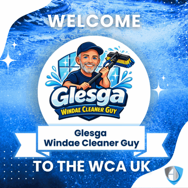 Welcome Glesga Windae Cleaner Guy to the WCA